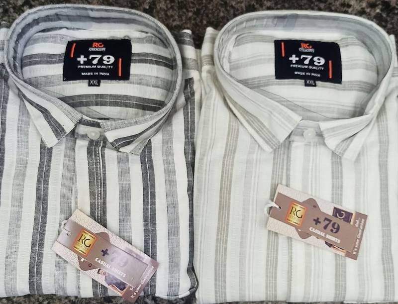 +79 Striped Casual Shirts